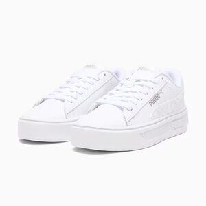 NIB Puma Smash v3 Platform Sneaker, Size 7